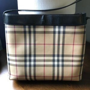 Burberry Prorsum House Check Shoulder Bag